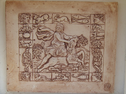Depiction of Mithras | © I. Roemercohorte Opladen e.V.